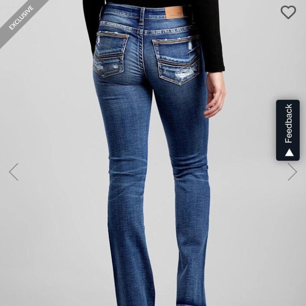 Buckle mid rise Stella jeans NWT